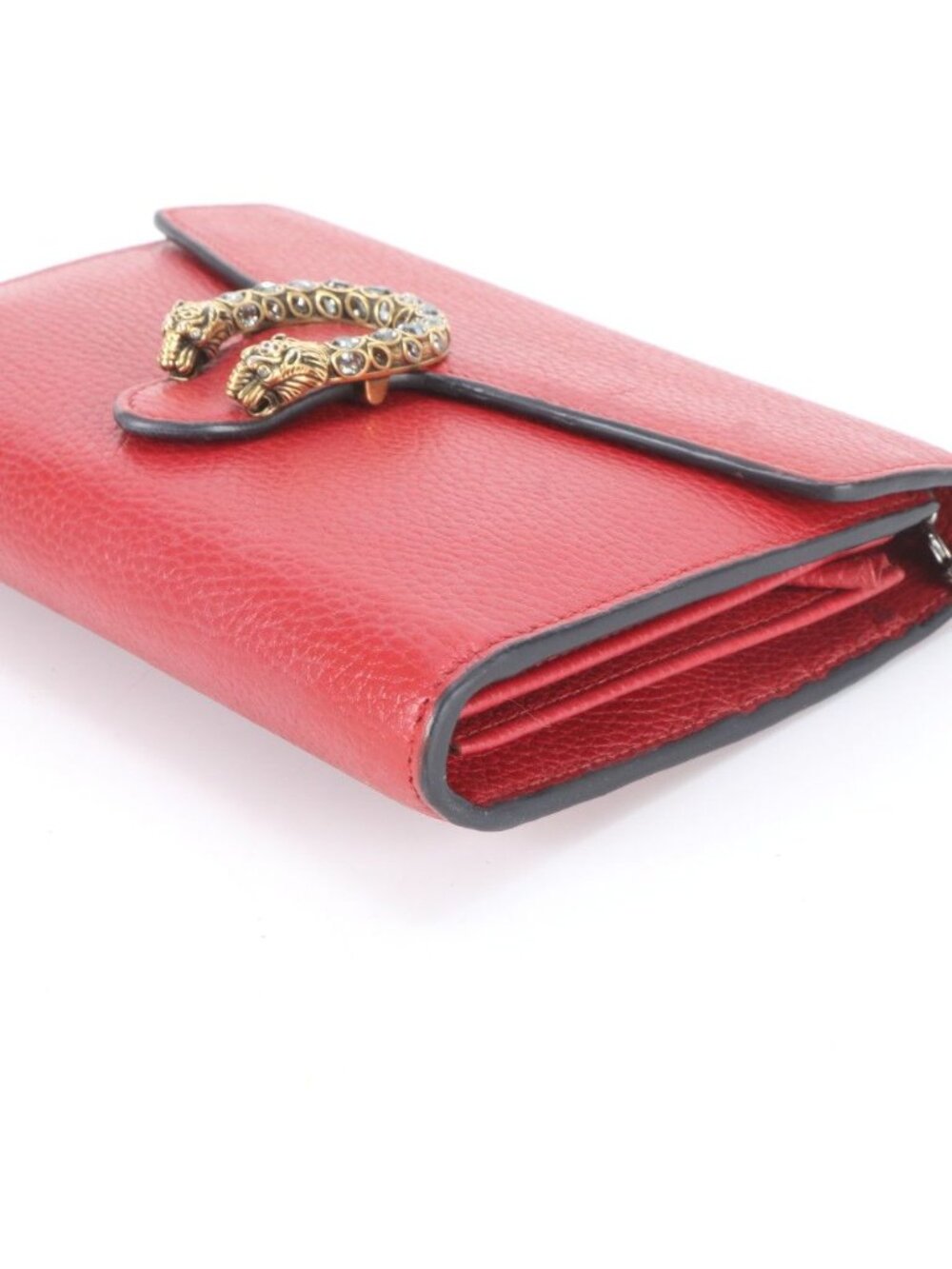 Gucci Dionysus Chain Shoulder Bag Leather Tote Wallet Crossbody - Picture 6 of 10